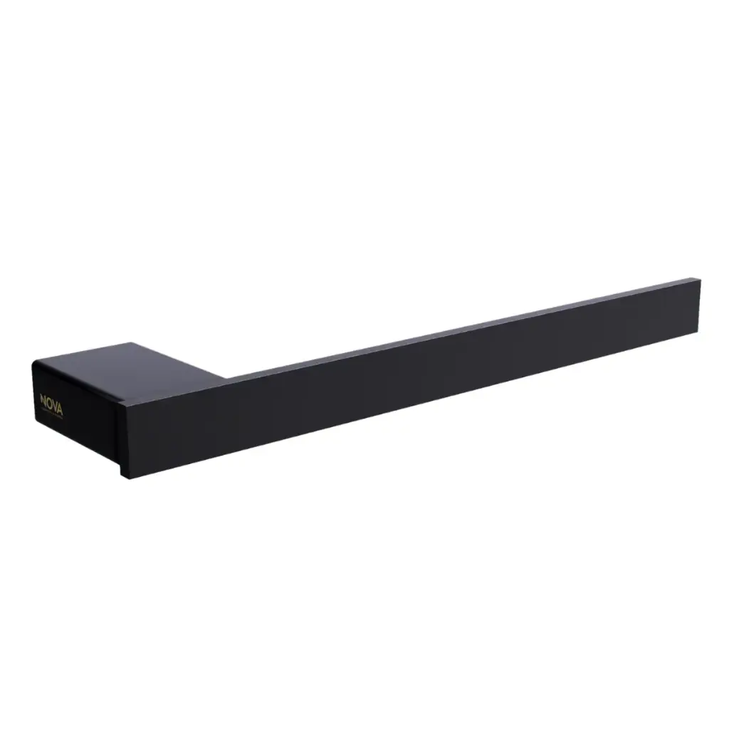TOALLERO DE BARRA ACERO INOXIDABLE 24 CM SERIE LINE ACC NOIR / NEGRO REF. NVACC1158 NOVA