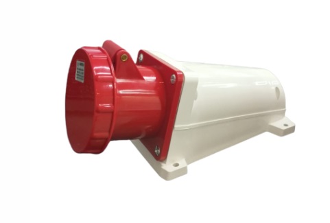 TOMA INDUSTRIAL HEMBRA 3 P + T 380 - 415 V 125A IP67 SUPERF. MOD. AM-144 REF.CON10149 MARCA ANDELI