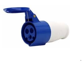 TOMA INDUSTRIAL HEMBRA 2 P + T 220 - 250 V 32A IP44 MOD. AM-223 REF.CON10151 MARCA ANDELI