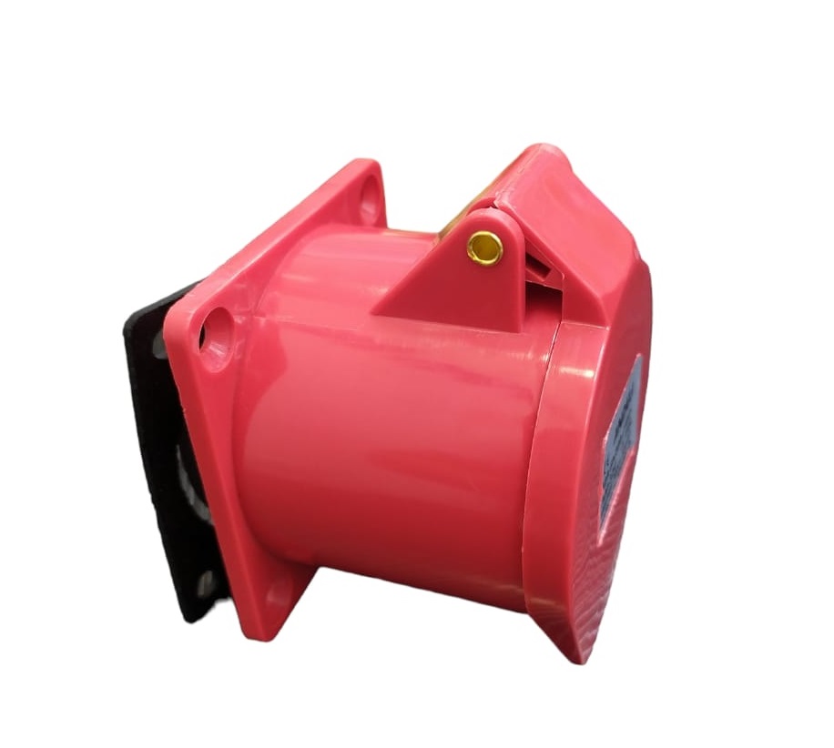 TOMA INDUSTRIAL HEMBRA 3 P + T 380 - 415 V 32A IP44 MOD. AM-324 REF.CON10157 MARCA ANDELI