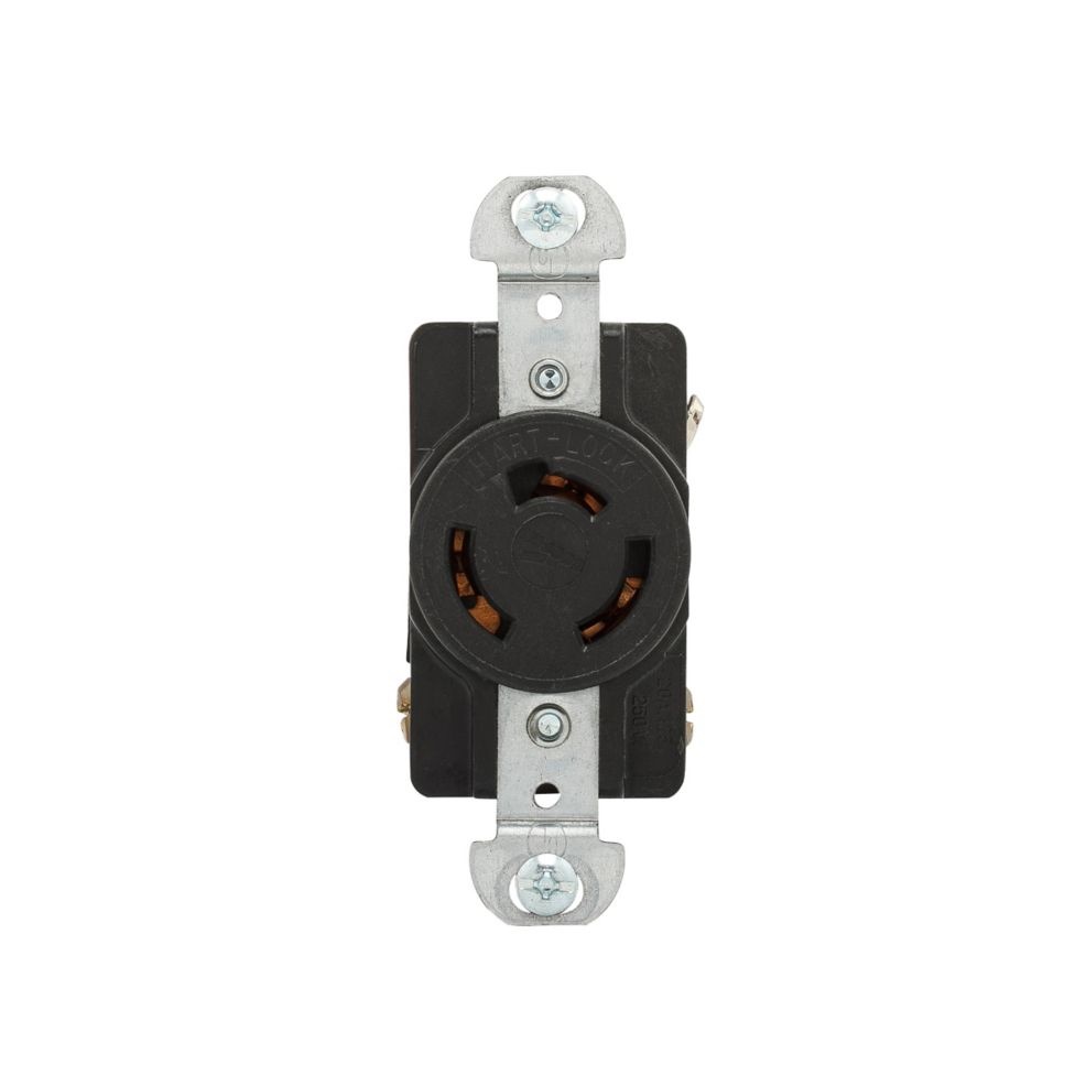 TOMA TRIFASICA 20 AMP 125-250V P/ EMPOTRAR CON BLOQUEO DE SALIDA REF. 7310B / TOM-713 MARCA EATON