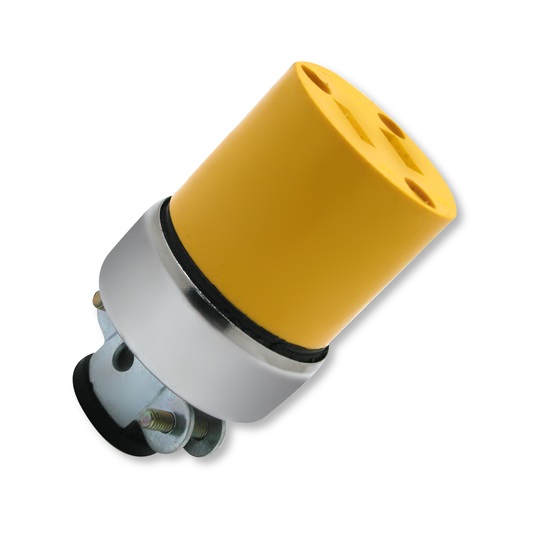 TOMA AEREA DE VINIL Y METAL SENCILLA DE 110 - 130 V 15 A REF. TOM-13 MARCA FERMETAL