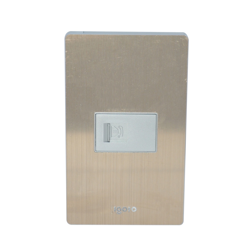 TOMA PARA TELEFONO COLOR BRONCE REF. X402 MARCA IGOTO