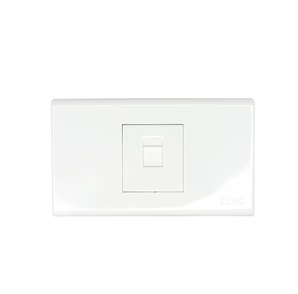 TOMA TELEFONO RJ11 BLANCO REF. 490006 MARCA ILEC