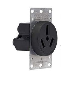 TOMA TRIFASICA 3 X 50 A 220V ( PATA DE GALLINA ) REF. TMCS-U51 MARCA SEMILIC