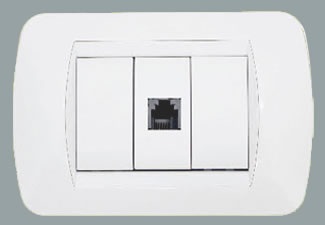 TOMA TELEFONO WHITE REF. BV1109W MARCA SKD3