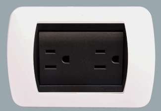 TOMA DOBLE T/ BLANCA REF. BV1206 MARCA SKD3