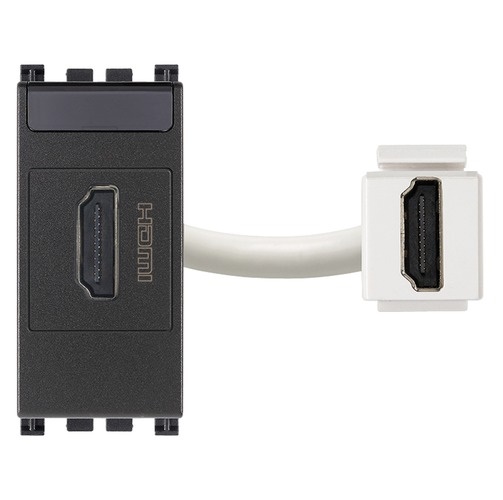 MODULO PARA HDMI INTERNO EXTERNO REF. 19346 ARKE COLOR GRIS MARCA VIMAR
