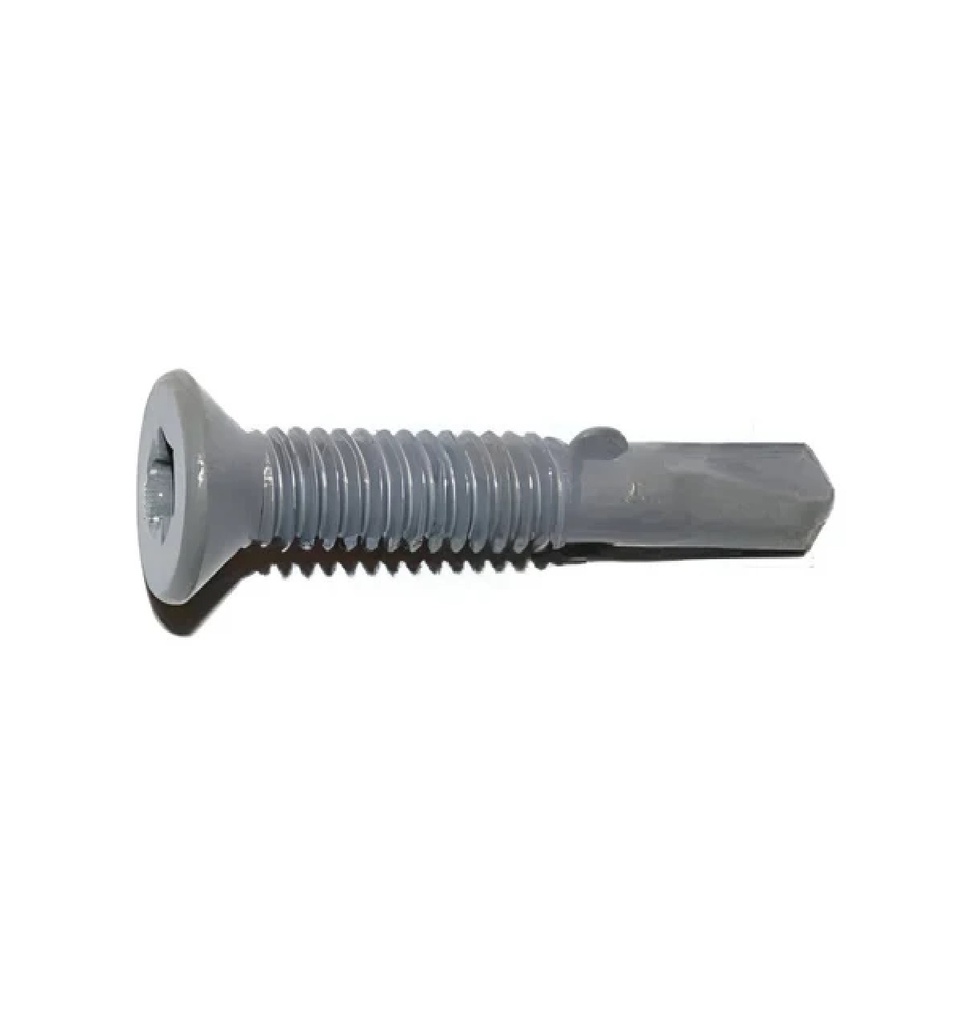 TORNILLO AUTOTALADRANTE PARA PLYCEM CON ALAS ZINCADO 8 MM X 1 1/4" REF. 4525-008032-ZI MARCA SERRANO