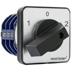 TRANSFERENCIA MANUAL SELECTOR 1-0-2 DE 3POS DE 25 AMP EN 240 - 440 V REF. 26418 MARCA EBCHQ