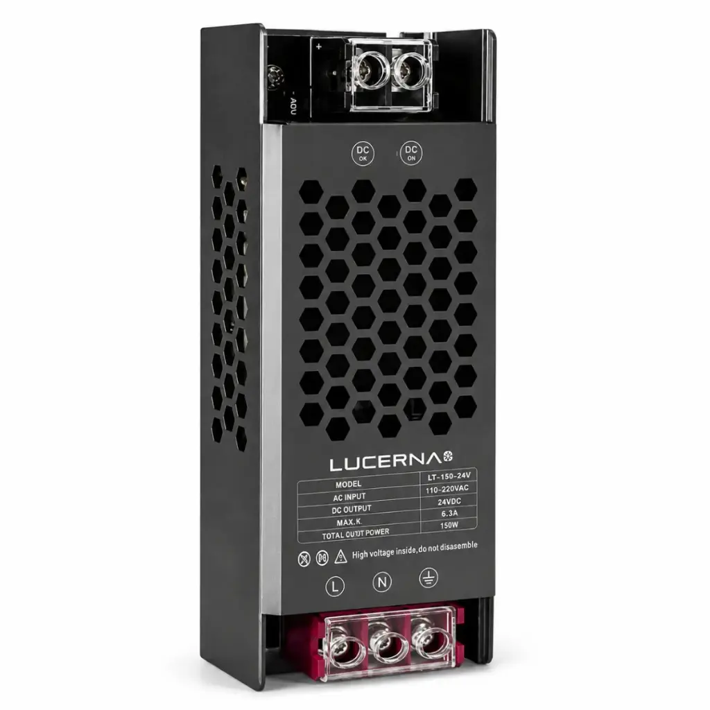 TRANSFORMADOR / DRIVER DE ENERGIA/ FUENTE DE PODER 24V 60W DYNA REF. TRANSF60WCINTA / 122388 / 93079080 LUCERNA