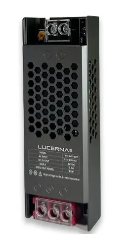 TRANSFORMADOR / DRIVER DE ENERGIA/FUENTE DE PODER 24V 60W DYNA REF. TRANSF60WCINTA / 122388 LUCERNA