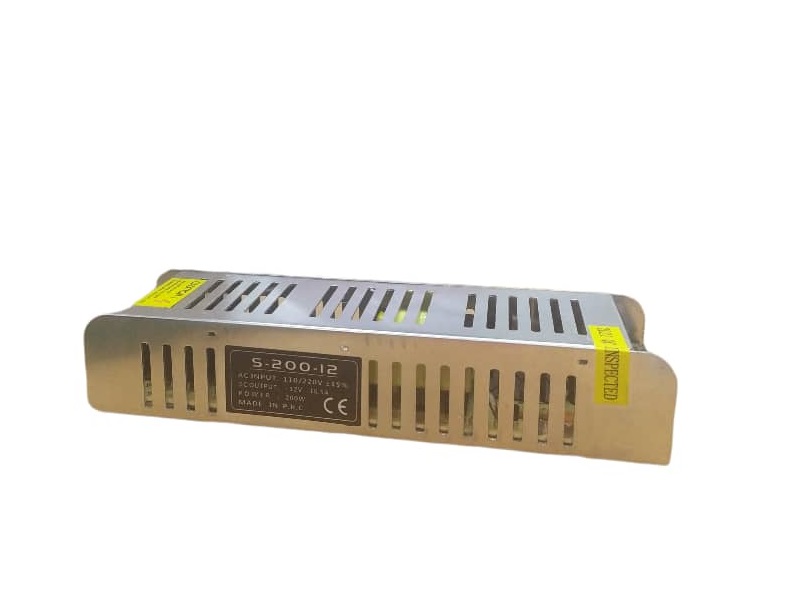 TRANSFORMADOR DE ENERGIA VOLTAJE 12 V 200 W 16,5 A REF. LUM-342 MARCA LUMIND