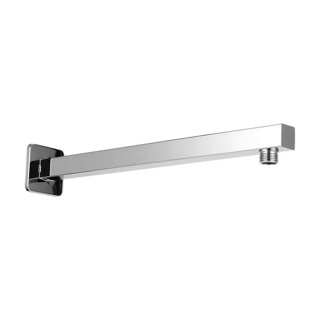 TUBO DE DUCHA PARA REGADERA LARGO DE 40 CM CUADRADO CEPILLADO REF. DUC.05.01 MARCA BARI