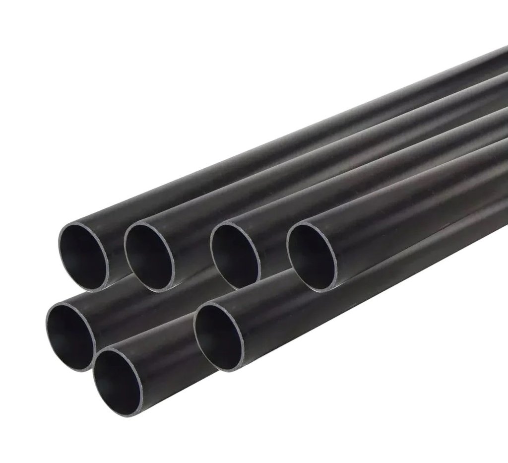 TUBO DE PVC CONDUIT NEGRO DE 1/2" X 3 MTS REF. 1/2 NEGRO MARCA DERIVADOS PLASTICOS