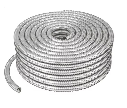 TUBO CORRUGADO EMT METALICO FLEXIBLE 1 1/2" POR METRO REF. FC06 MARCA DONSEN