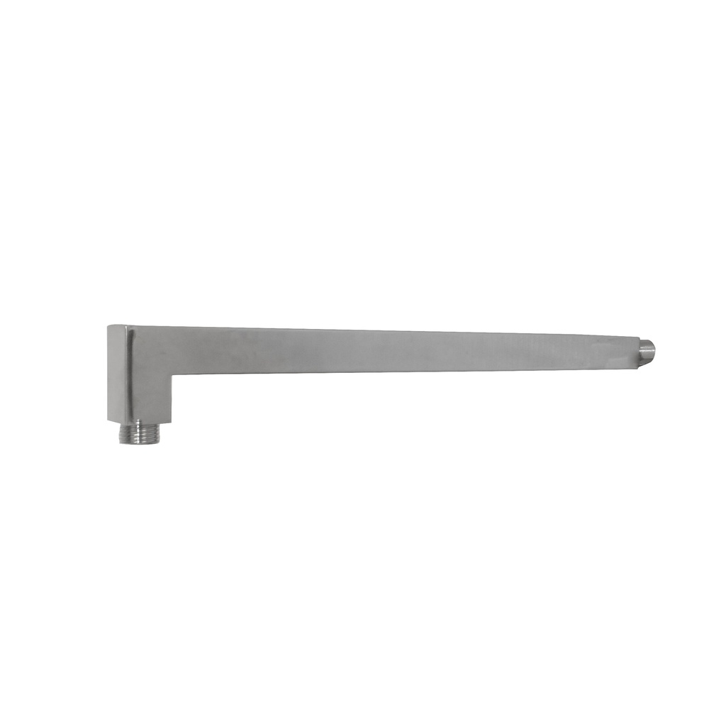 TUBO DE DUCHA PARA REGADERA LARGO CROMADO C/ROSETA P/REGADERA REF. TDCUA-001 MARCA EUROPA