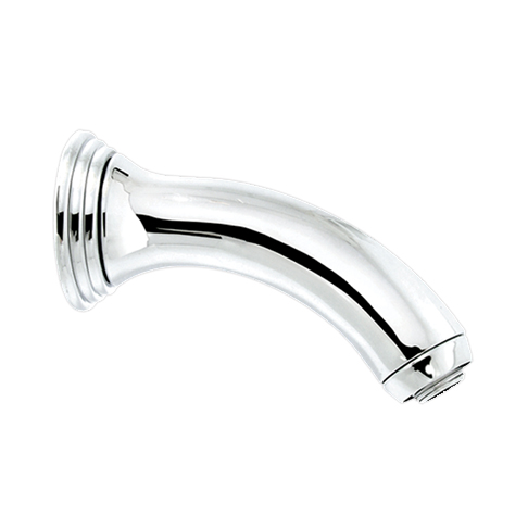 TUBO DE DUCHA PARA REGADERA CORTO CROMADO DE LUJO REF. BRA-10 MARCA FERMETAL