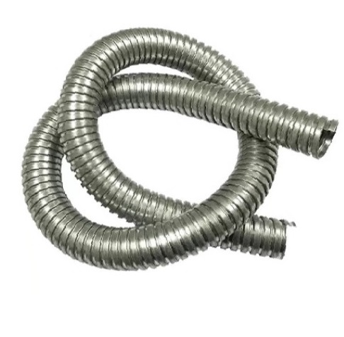 TUBO CORRUGADO EMT METALICO FLEXIBLE 1/2" ROLLO DE 50 MTS REF. LD-780 MARCA ILUM-VEN
