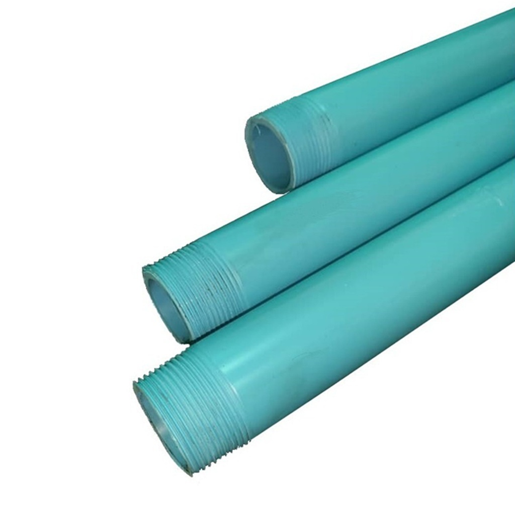 TUBO PVC SCH80 NPT DE 3/4" X 6 MTS AZUL REF. TAFS8002 MARCA INPLAVEN