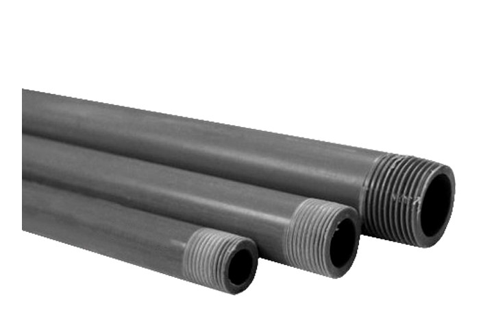TUBO PVC SCH80 NPT DE 1/2" X 6 MTS GRIS REF. TAFS8011 MARCA INPLAVEN