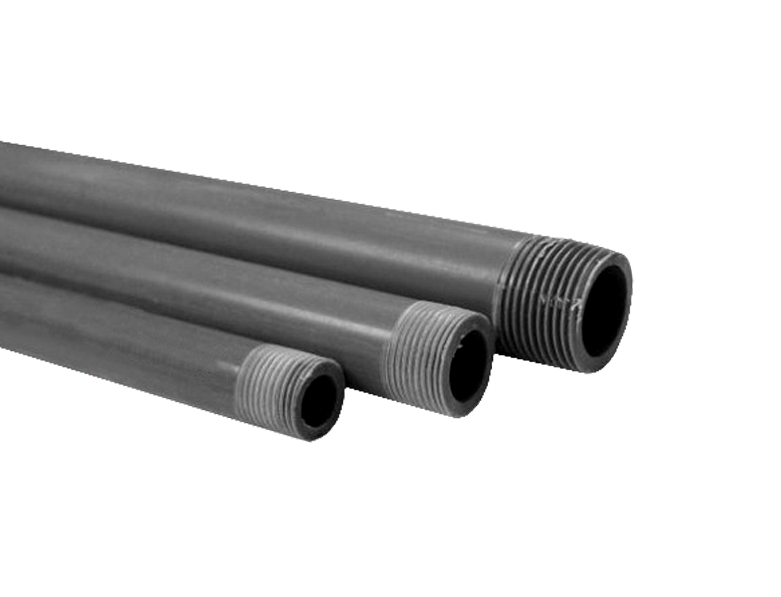 TUBO PVC SCH80 NPT DE 3/4" X 6 MTS GRIS REF. TAFS8012 MARCA INPLAVEN