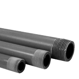 TUBO PVC SCH80 NPT DE 1 1/2" X 6 MTS GRIS REF. TAFS8014 MARCA INPLAVEN