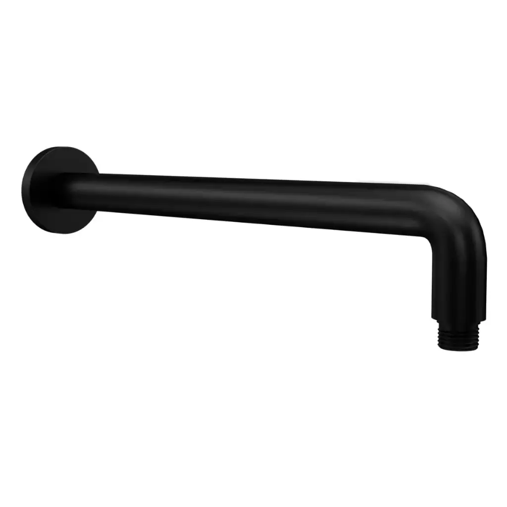 TUBO / BRAZO DE DUCHA PARA REGADERA LARGO 40 CM SERIE MODICA NOIR / NEGRO REF. NVREG1007 MARCA NOVA