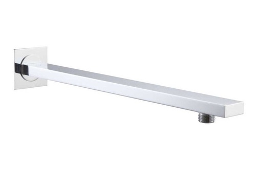 TUBO DE DUCHA 40 CM CUADRADO CROMO REF. KD-SR003-CR MARCA OMEGA