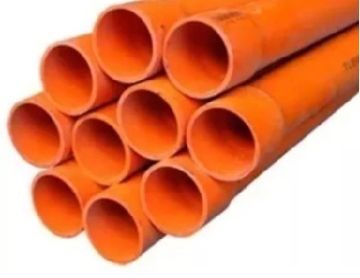 TUBO DE PVC REFORZADO DE 75 MM X 3 MTS NARANJA (3" X 3 MTS) REF. 928729 MARCA PAVCO
