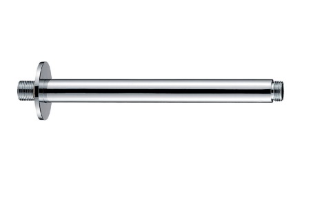 TUBO DE DUCHA / REGADERA A TECHO QM+ SERIE SUPREME 30 CM COLOR SATIN MARCA QUALITY METAL
