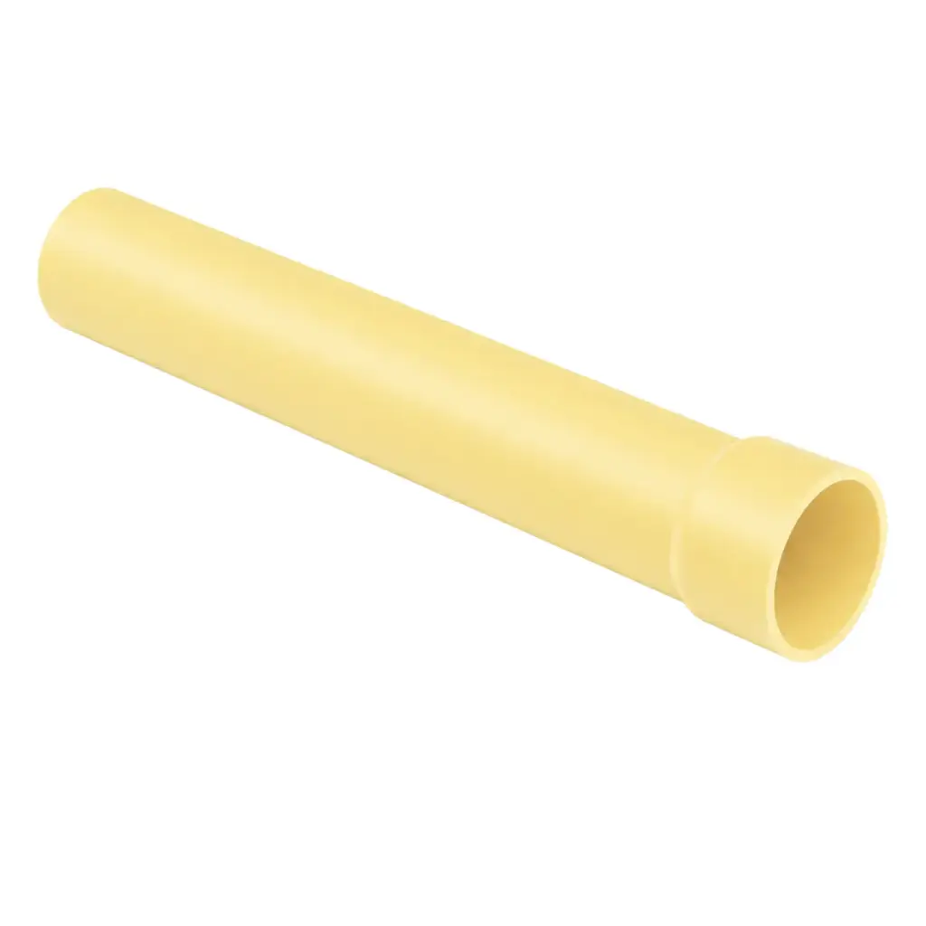TUBO DE PVC PARA AGUA SERVIDA DE 200 MM X 4 MM X 3 MTS (8" X 3 MTS) AMARILLO REF. T02273 UNITECA
