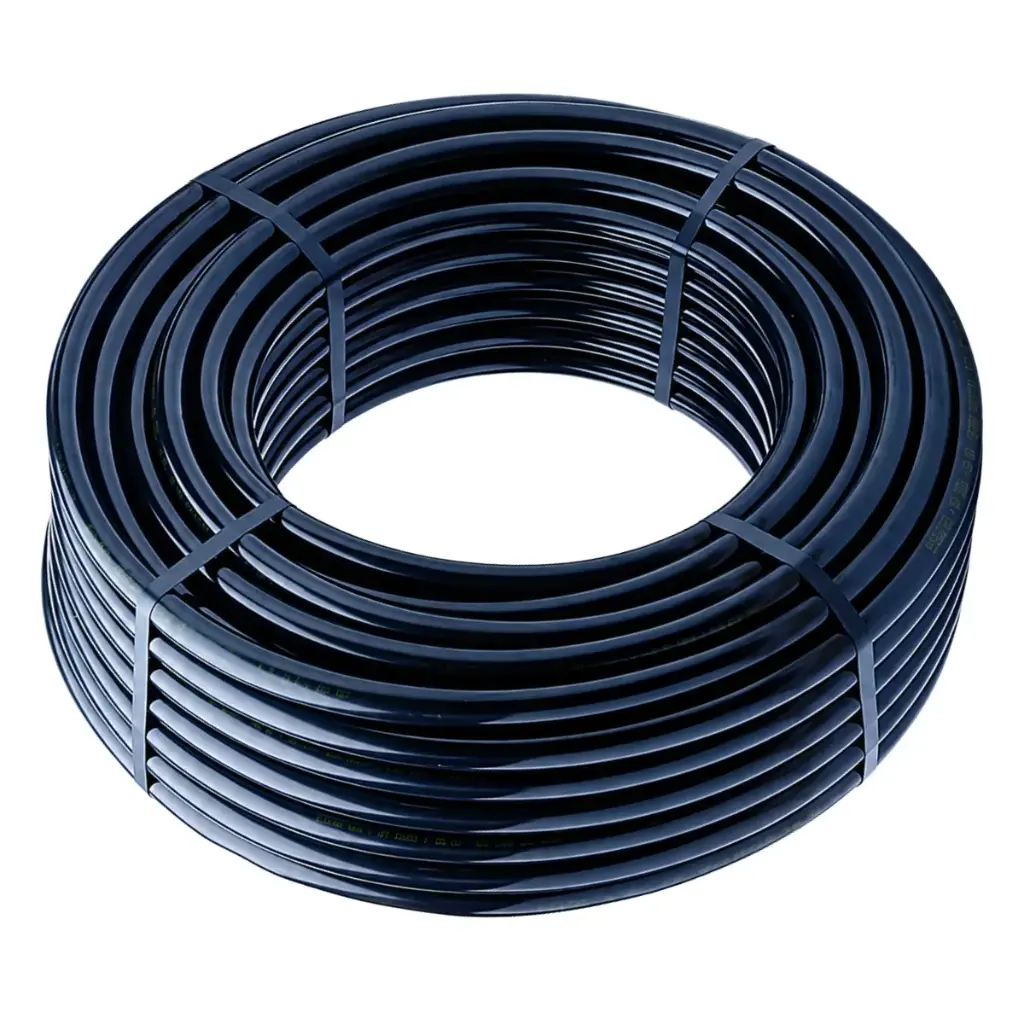 TUBO DE POLIETILENO PEAD 63 MM 100 SDR 41-90 PSI P/ RIEGO ROLLO 100 MTR REF. TP6390P MARCA UNITECA