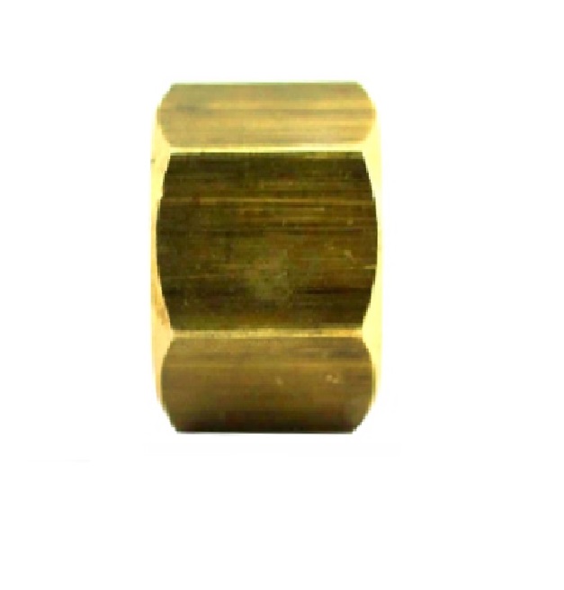 TUERCA DE LATON REG. ACETELINO ROSCA SAE 7/8" REF. D08-V-28 MARCA VENEPRO