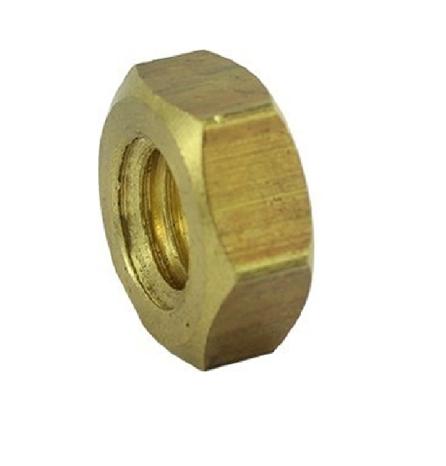 TUERCA DE LATON ROSCA UNICA 1/4" REF. A02-V-08 MARCA VENEPRO