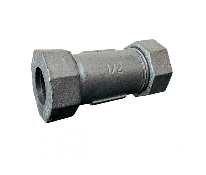 UNION / JUNTA DRESSER GALVANIZADO 1/2" REF. JUN-0001 MARCA INFINITY