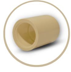 UNION / ANILLO DE CPVC AC 1/2" REF. C160501G MARCA UNITECA