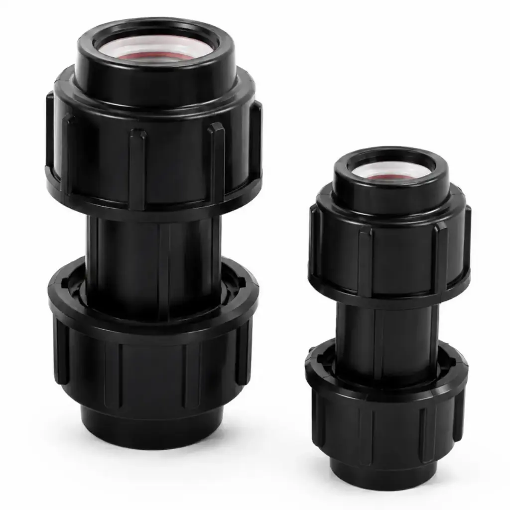 UNION RAPIDA DE POLIETILENO PE 25 MM PARA RIEGO REF. CP25UR MARCA UNITECA