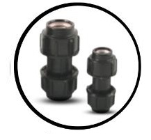 UNION RAPIDA DE POLIETILENO PE 90 MM PARA RIEGO REF. CP90UR MARCA UNITECA