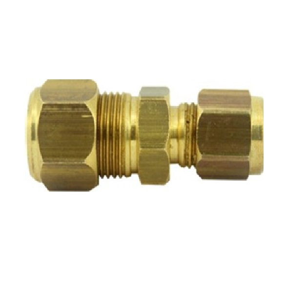 UNION DE COMPRESIÓN DE LATON / REDUCCIÓN - DIAM. TUBO 1/2X3/8" REF. 62-FRV-16X12 MARCA VENEPRO