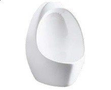 URINARIO DE PARED OVALADO 31 X 70 CM COLOR BLANCO REF. URI-02 MARCA UNIQUE