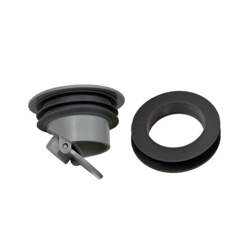 VALVULA ANTI-OLORES PARA INODORO / CENTRO PISO GRIS REF. PC-B121 MARCA COFLEX