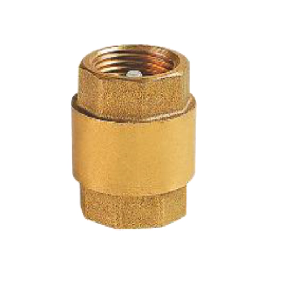 VALVULA CHECK DE 1.1/4" VERTICAL REF. MT042M MARCA METALES ALEADOS