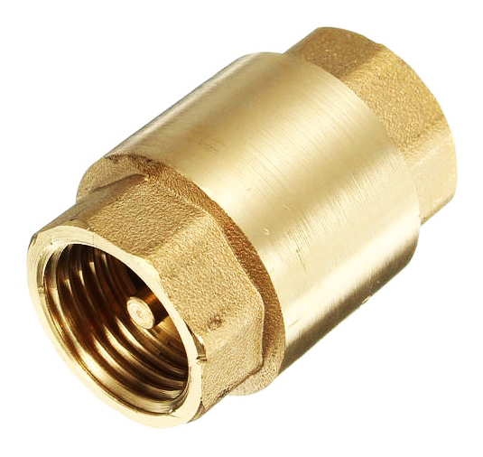 VALVULA CHECK DE 1/2" DE BRONCE VERTICAL REF. VVCS-24 MARCA SEMILIC