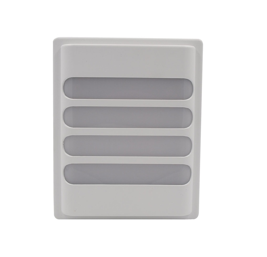 VAPOLETA LED RECTANGULAR 20W IP65 6500 K 110- 265 V T/REJ BLANCO REF.LUM08087 COD.300258 HEA LIGHT  ( PROMO )