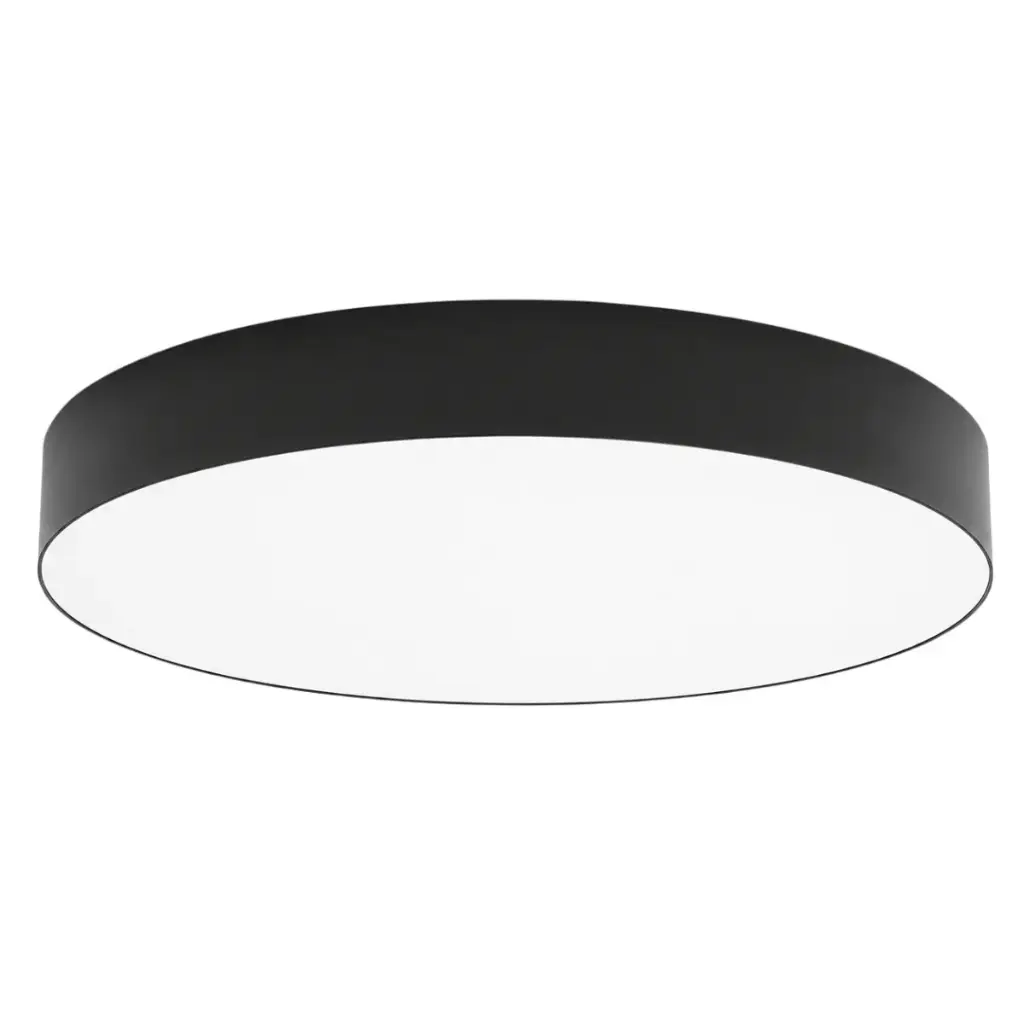 PLAFON DECORATIVO LED REDONDA 32 W 40CM 110-260 V DIMER. C/CONTROL C/ NEGRO REF. S-606N-M LUCERNA