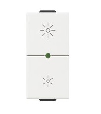 VARIADOR / DIMMER MASTER ELECT. 120-V 40-400V 60 HZ BLANCO NEVE UP REF.09135.1.120 MARCA VIMAR
