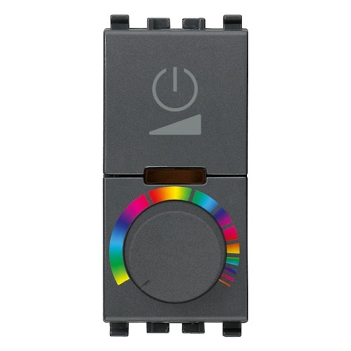 VARIADOR/ DIMMER (TACO ) FADINGS120-V 30-300VA 30-500W 50-60 HZ GRIS EIKON REF.20139.120 MARCA VIMAR