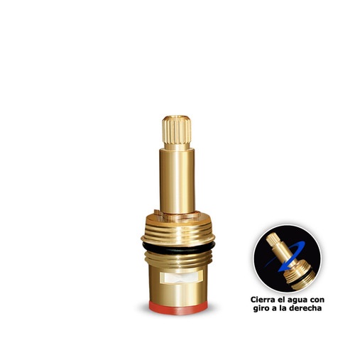 VASTAGO LARGO CARTUCHO CERAMICO P/ GRIF. DUCHA ESTANDAR IZQUIERDO REF. GRI-1970 MARCA BELT-G