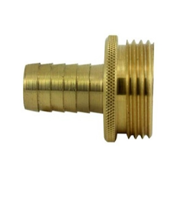 VASTAGO DE LATON P / MANGUERA DE JARDIN MACHO 1/2" REF. MJH-V-52 MARCA VENEPRO